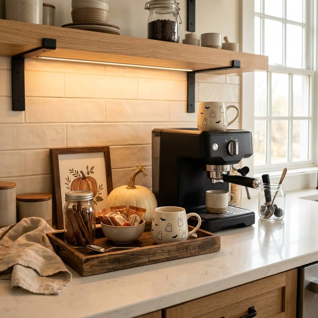 20 Cozy Halloween Kitchen Decor Ideas