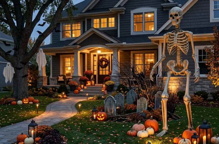 16 Halloween Outdoor Decor Ideas for Your Yard