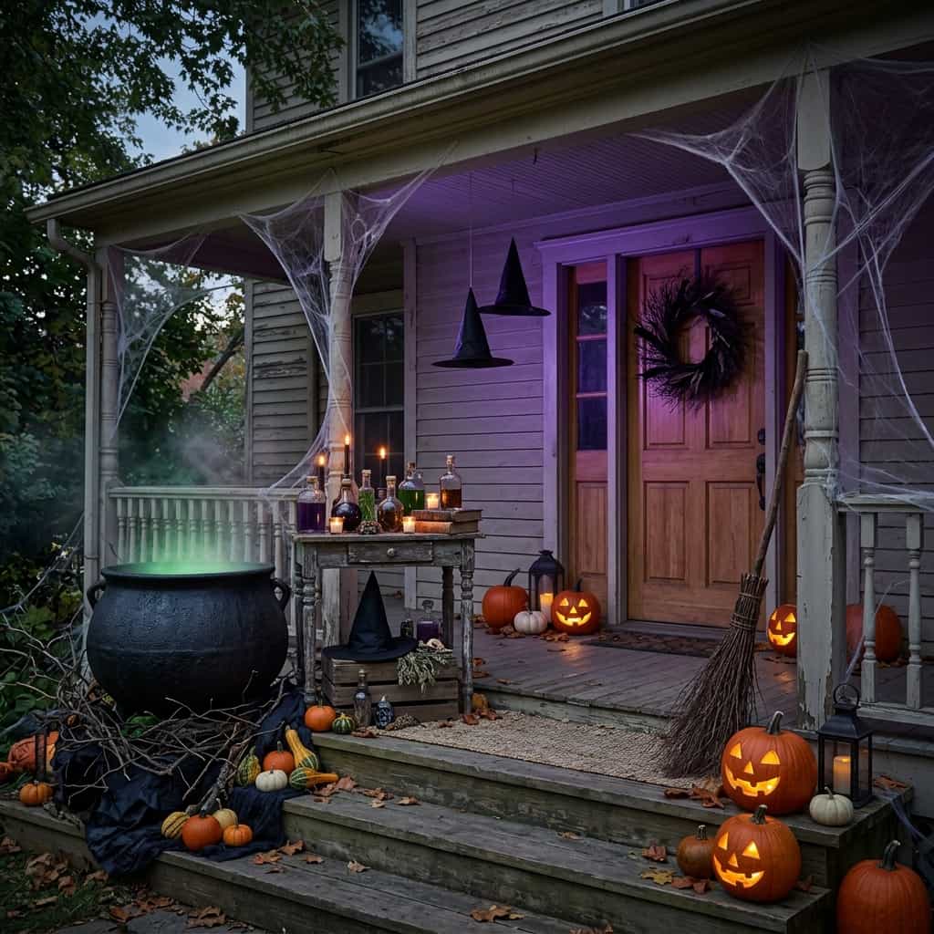 17 Scary Halloween Porch Ideas