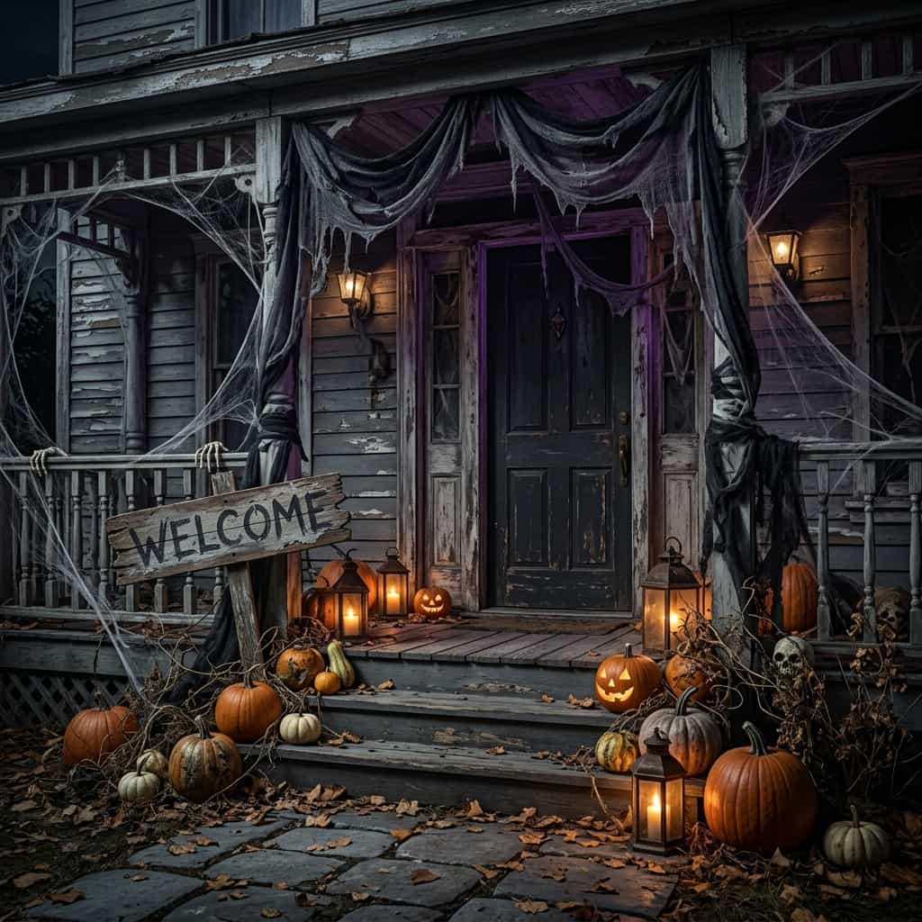 17 Scary Halloween Porch Ideas