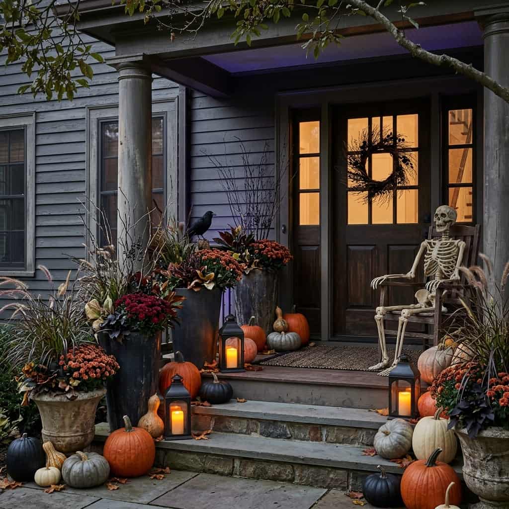 17 Scary Halloween Porch Ideas
