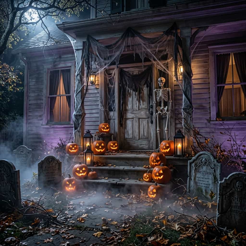 17 Scary Halloween Porch Ideas