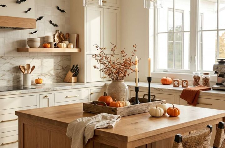 20 Cozy Halloween Kitchen Decor Ideas