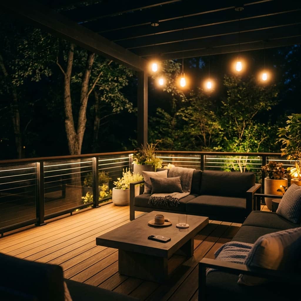 18 Deck Lighting Ideas 