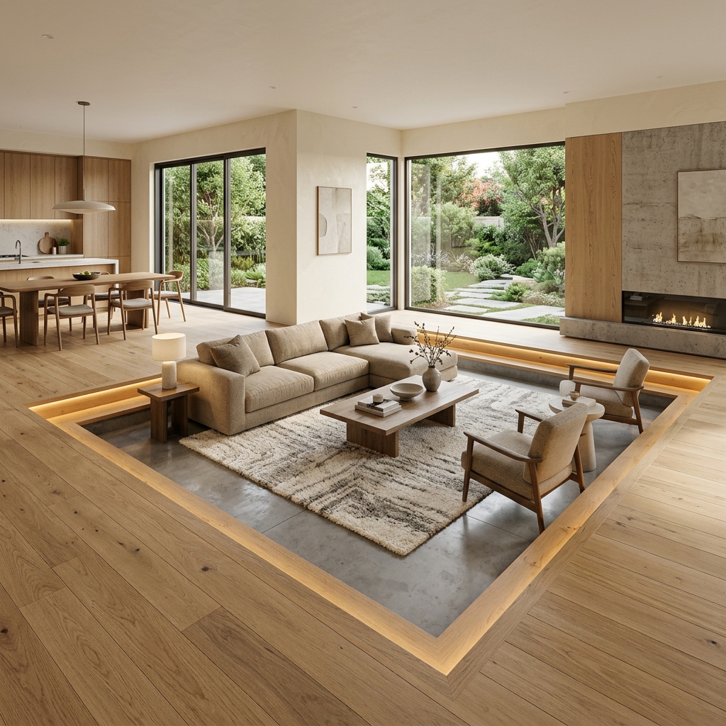 12 sunken living room ideas