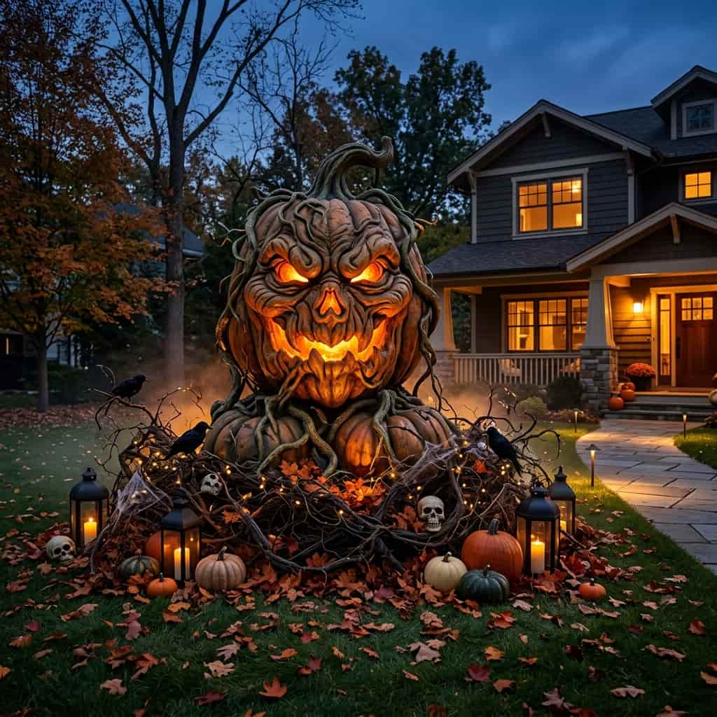 16 Halloween Outdoor Decor Ideas