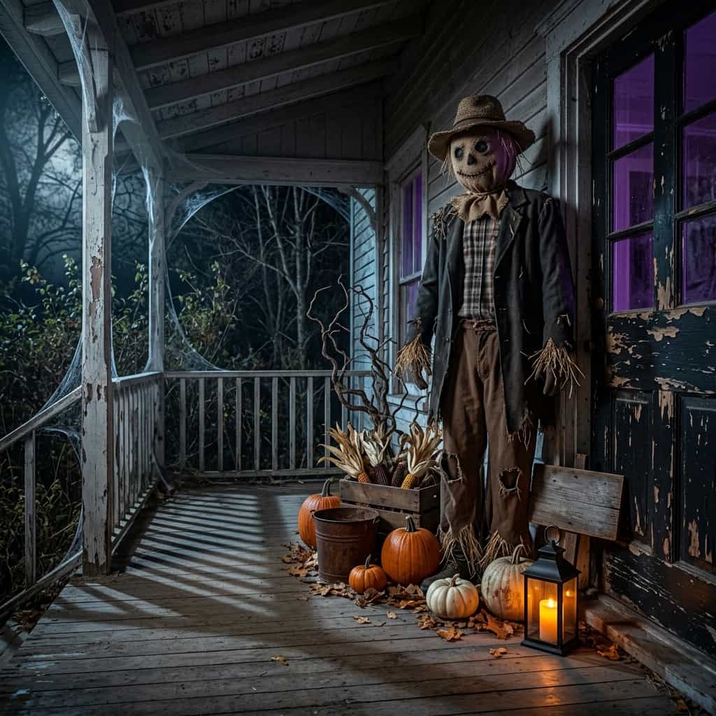 17 Scary Halloween Porch Ideas