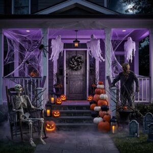 17 Scary Halloween Porch Ideas for a Haunted Look