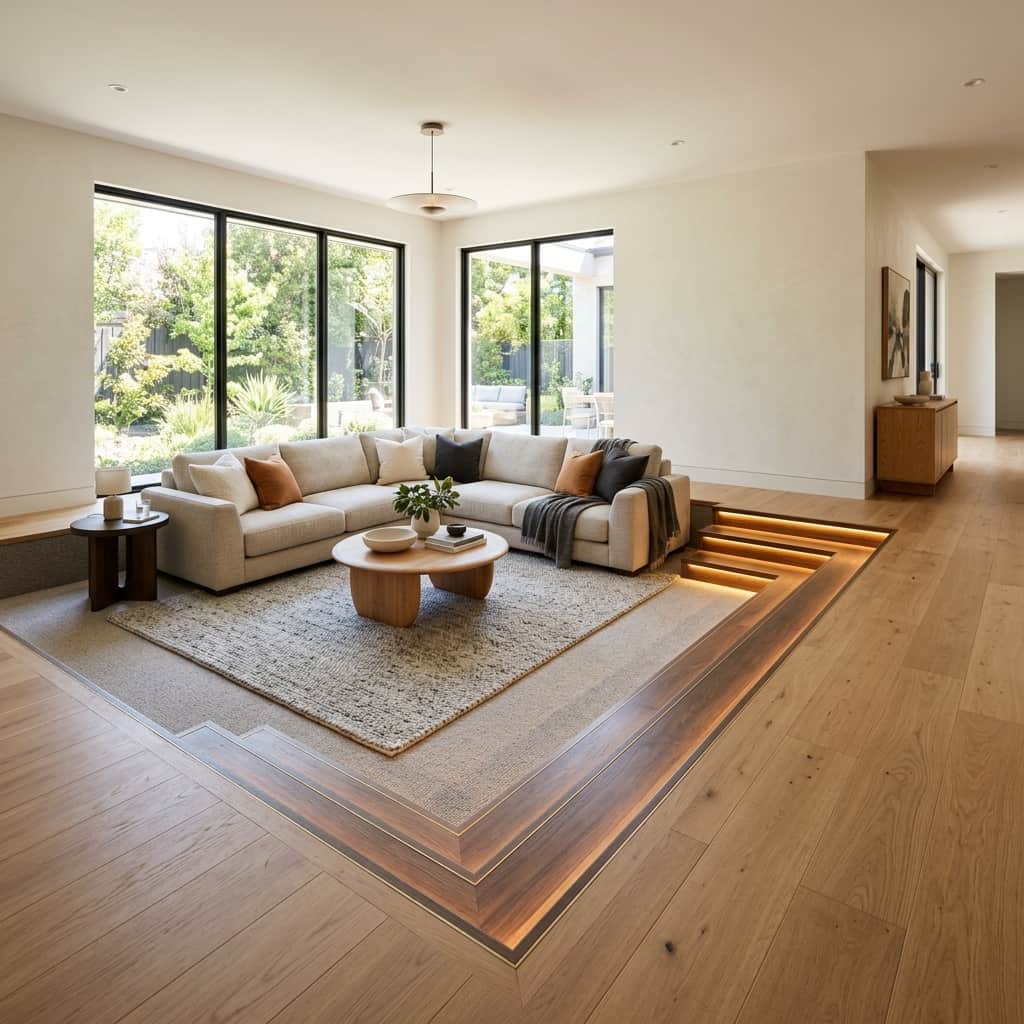 12 sunken living room ideas