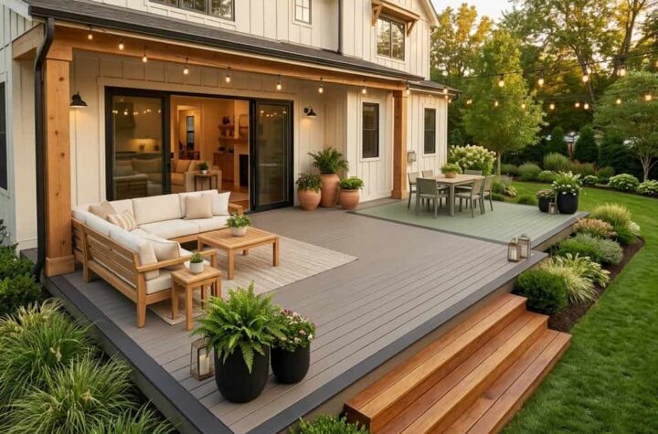 17 Beautiful Deck Paint Ideas for a Backyard Glow Up