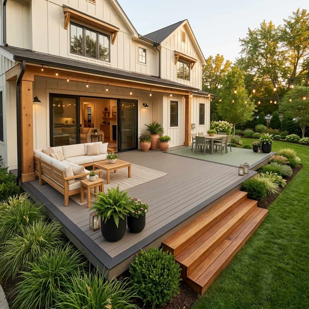 17 Beautiful Deck Paint Ideas for a Backyard Glow Up