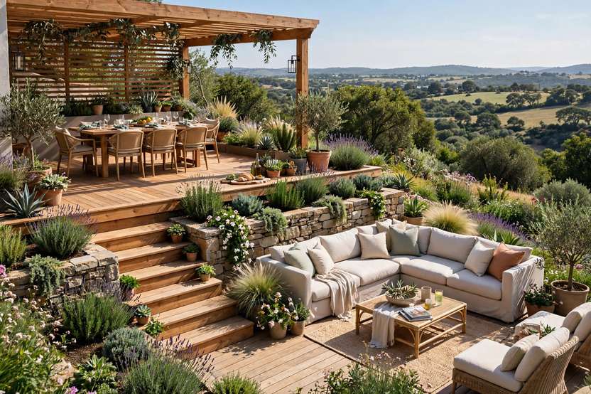 Deck Layout Ideas