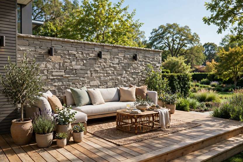 Deck Privacy Wall Ideas